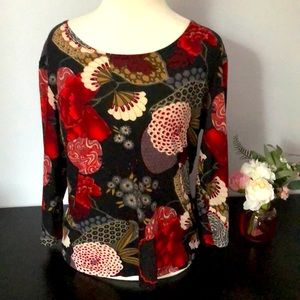 3/4 sleeve top